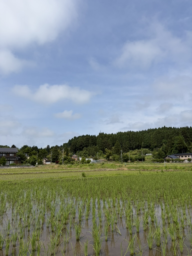 数馬酒造がある能登町の風景